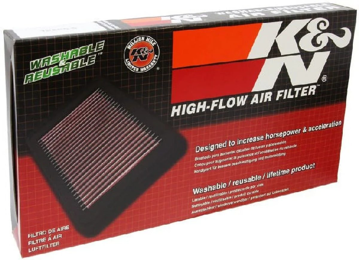 K&N YA-1007 YAMAHA Air Premium, Powersport Performance, Air (YZF R1) Filter: Filter: 2007-2008 Engine High