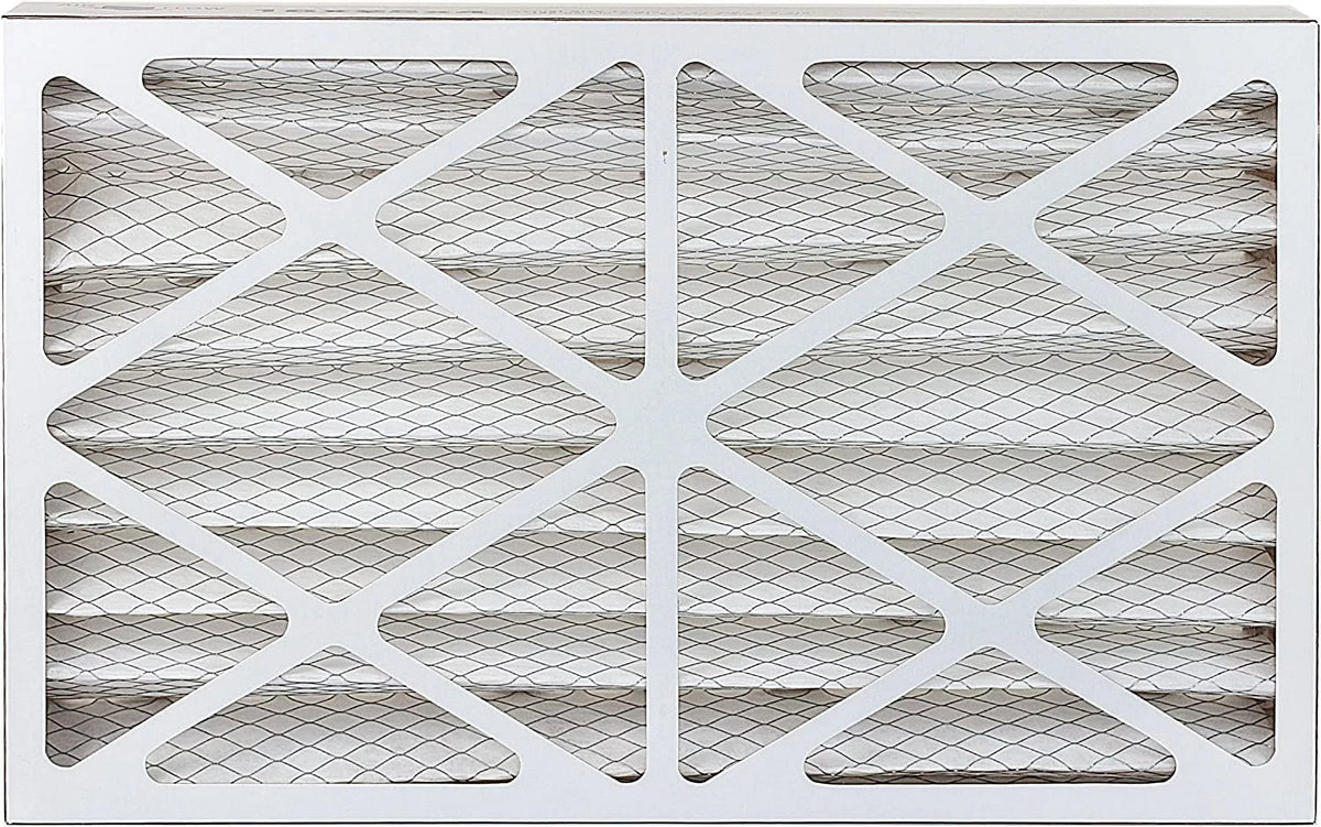 Filterbuy Furnace Pleated AC HVAC Filters (3-Pack) MERV Air 12x24x4 8