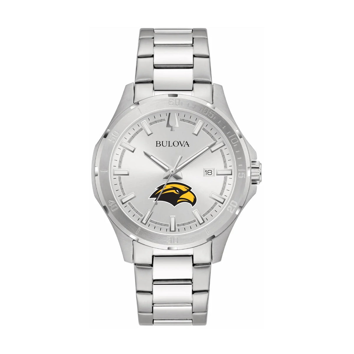Sport Stainless Golden Steel Eagles Watch Miss Silver Southern Bulova Classic