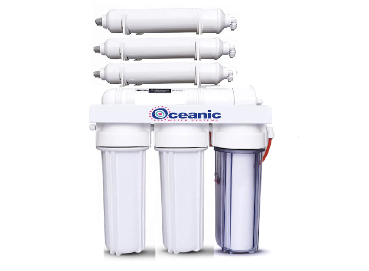 USA 0ppm Deionization GPD REVERSE AQUARIUM RO/DI Stage OSMOSIS 100 System REEF 7