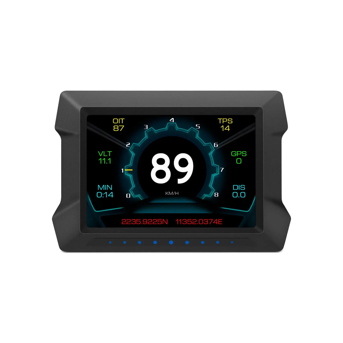 HUD for Overspeed Car Universal Vehicles Driving Digital Computer and Slope Multi-Functions Diagnostic Computer All Speedometer P22 Meter OBDⅡ Gauge, Trip Car