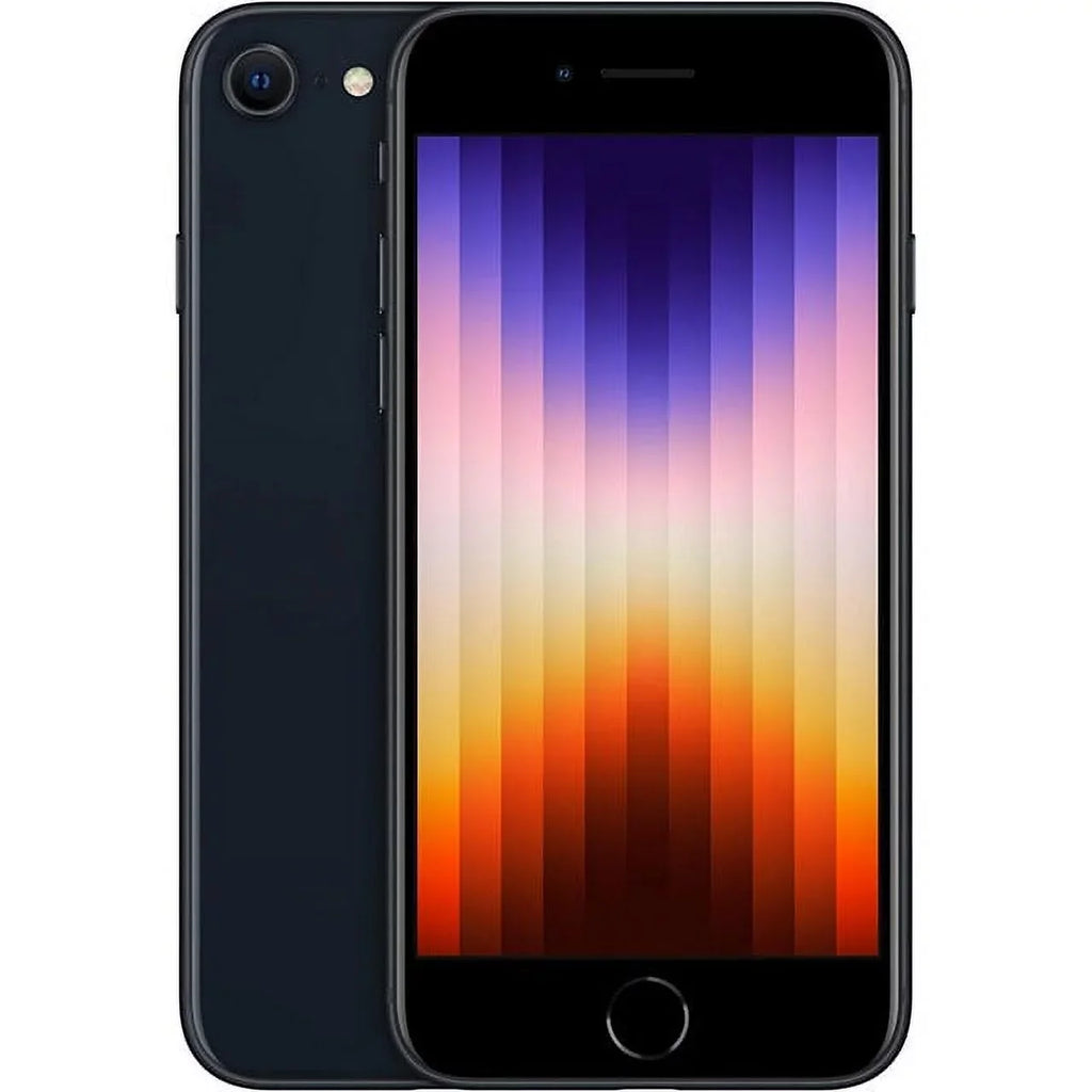 '- (3rd SE Gen) Carrier Midnight - Unlocked 128GB (Fair) iPhone Pre-Owned