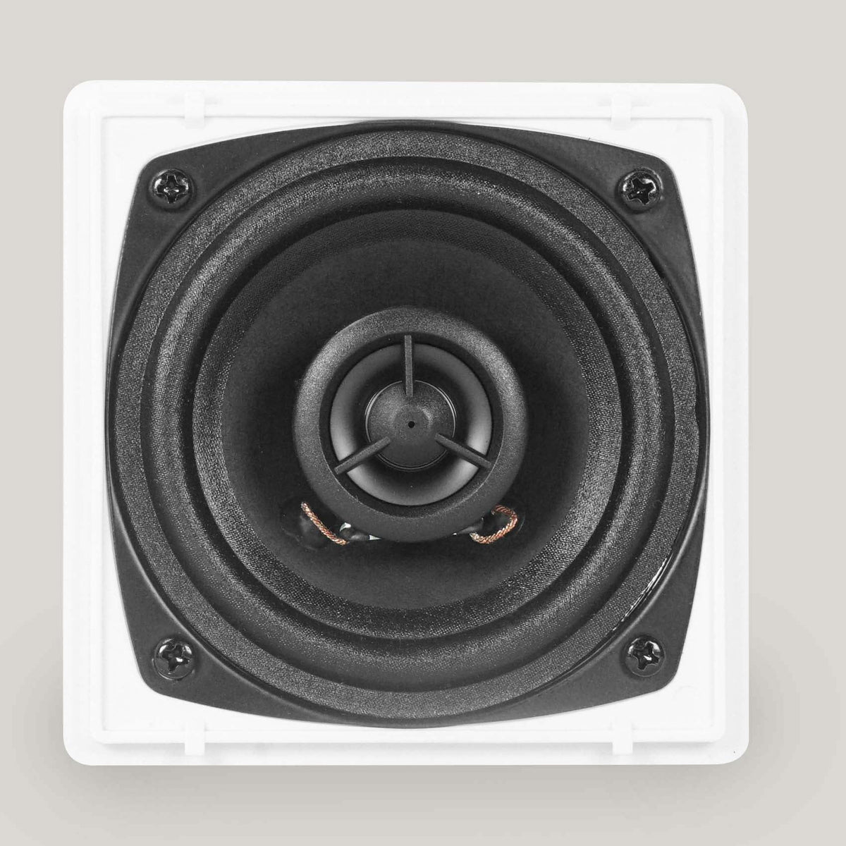 Mount Swivel Speakers Wall 70v Commercial 4 Cube Rockville Restaurant 3.5" White
