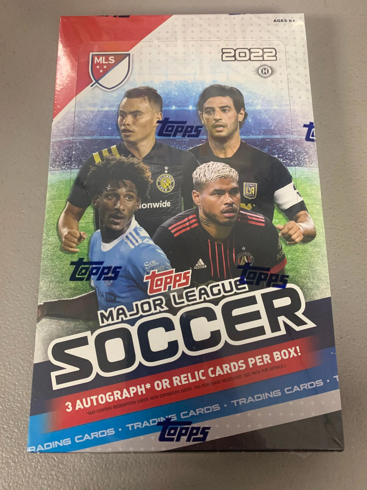 Major League Topps Soccer 2022 Box Hobby