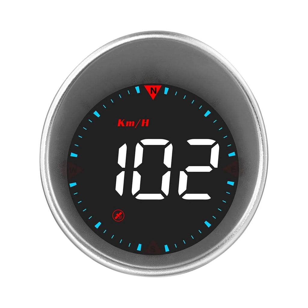 Fatigue and Angle, Display Driving Car Head-up Speedometer Display Car Digital Compass Mileage, ametoys Overspeed Driving