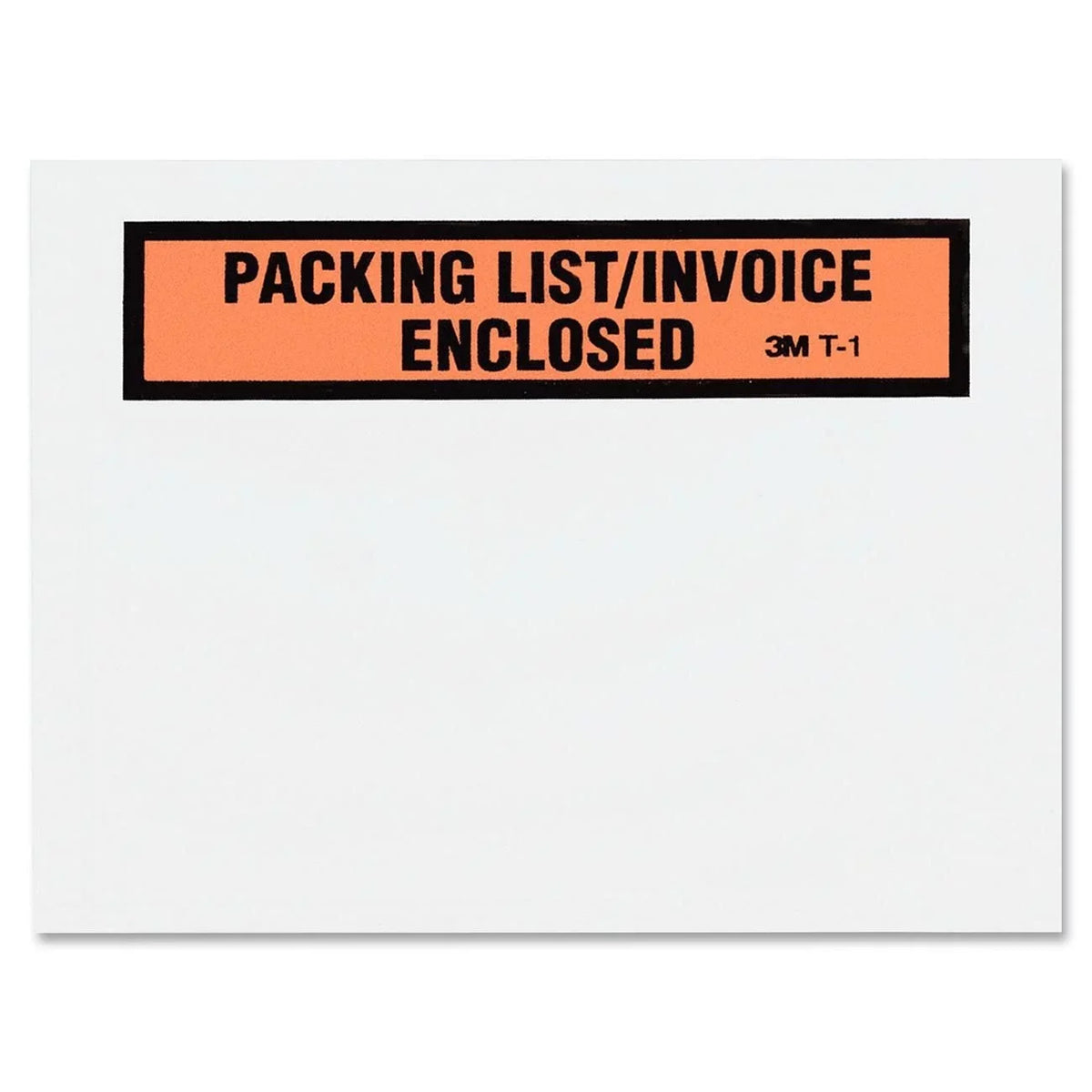 List 4.5" 3M Envelope, White, 5.5", Top Packing x Self-Adhesive Print 1000-Count