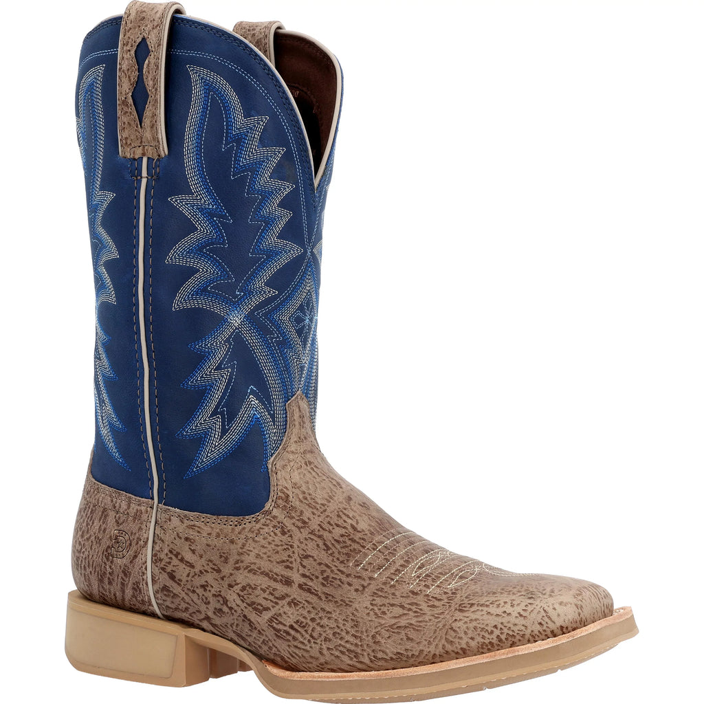 Western Blue Rebel Weathered Pro Denim & dimension 8.5(W) Durango® Grey Lite™ Boot