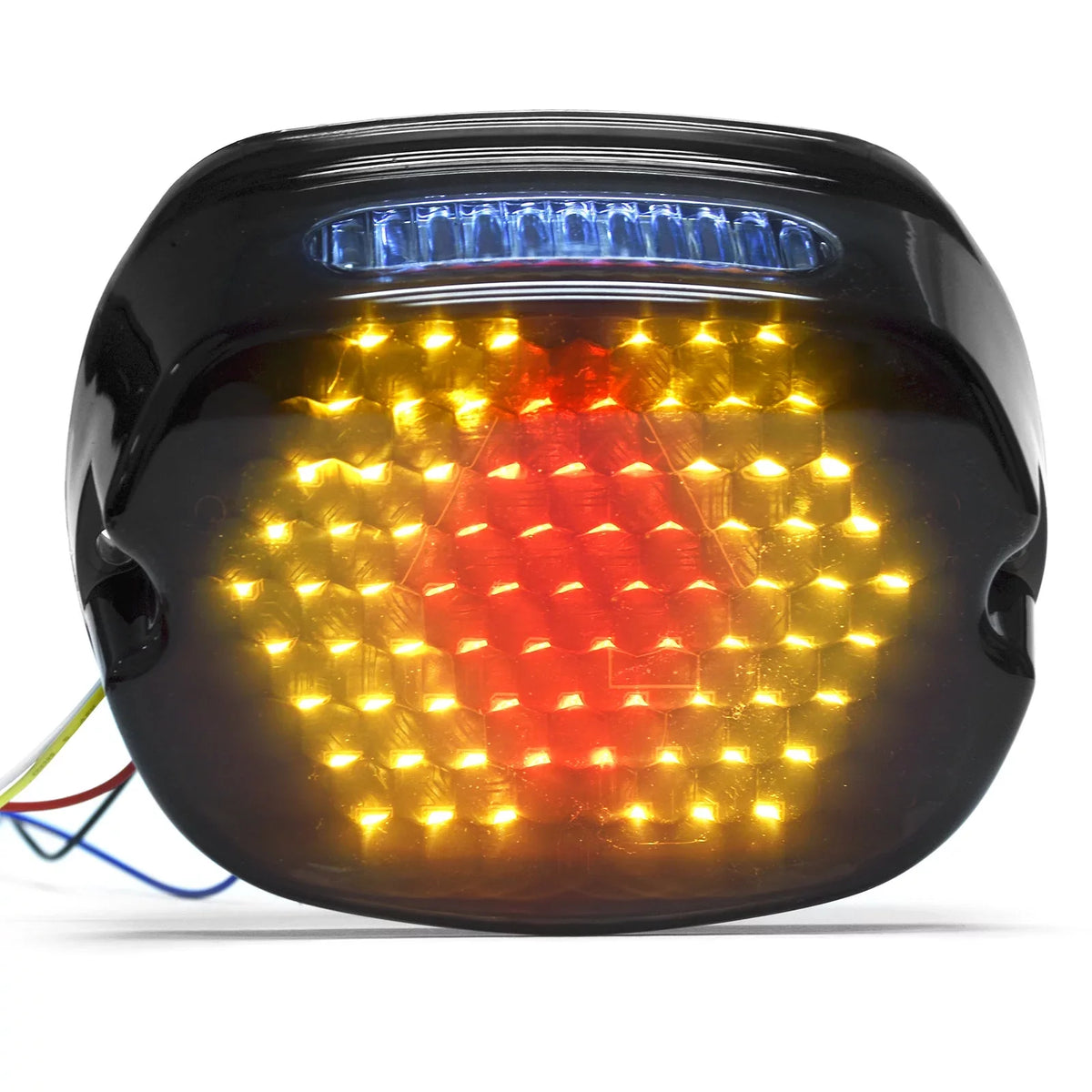Profile Light Ultra Tail Brake Electra Most FLHTCU Classic Fits LED 6-1/4" 1999, Round Krator Running Turn Low Davidson Compatible with Smoke Light Signals Glide Light - Harley 2007-2014 Headlights
