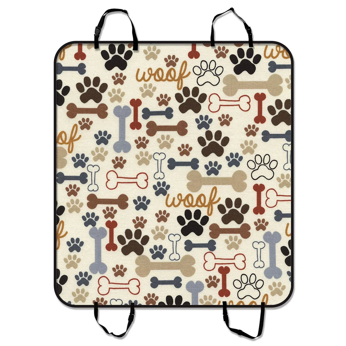 and Paws Mat inches and 54x60 Mat Seat Bones Trucks Dog Cargo Car Dog Cover Car Seat Trunk Cars Hammock Pet GCKG SUV For Mat