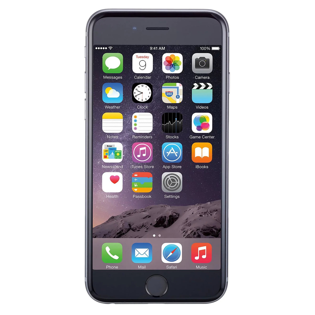 Smartphone Space iPhone + Gray Plus T-Mobile) (AT&T 64GB 6 (Refurbished) Unlocked GSM Restored