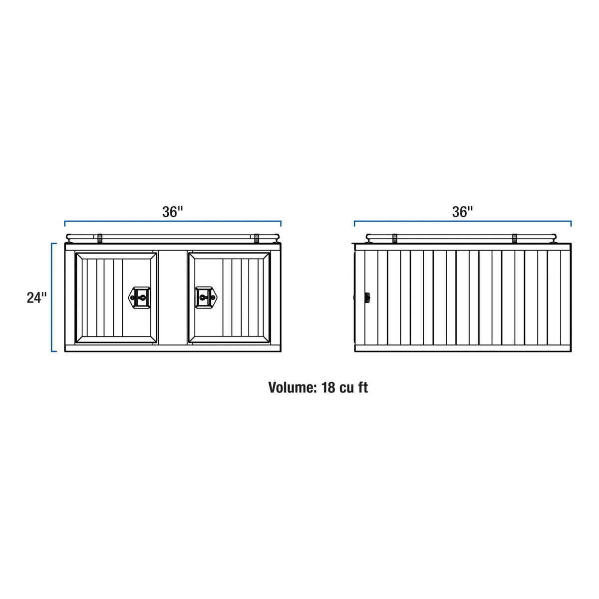 Services BOX DOOR SOUTHERN ONE UWS/United DIAMOND DB-3636 SQUARE 24IN TALL) PLATE ALUMINUM (36X36 DOG UWSDB-3636 Welding BASE