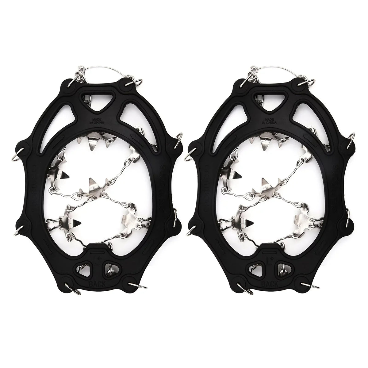 Claw Ideal Steel and Slip - Grips - 201 Traction Shoe Stainless Winter Ice Claws walmeck Ice for for 26-Tooth Superior Ice Fishing