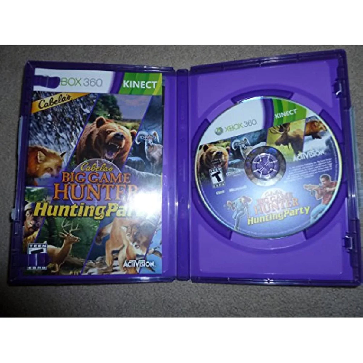 Kinect Hunting Game Only Game 360 Hunter: Party Xbox Game Cabelas Big Video