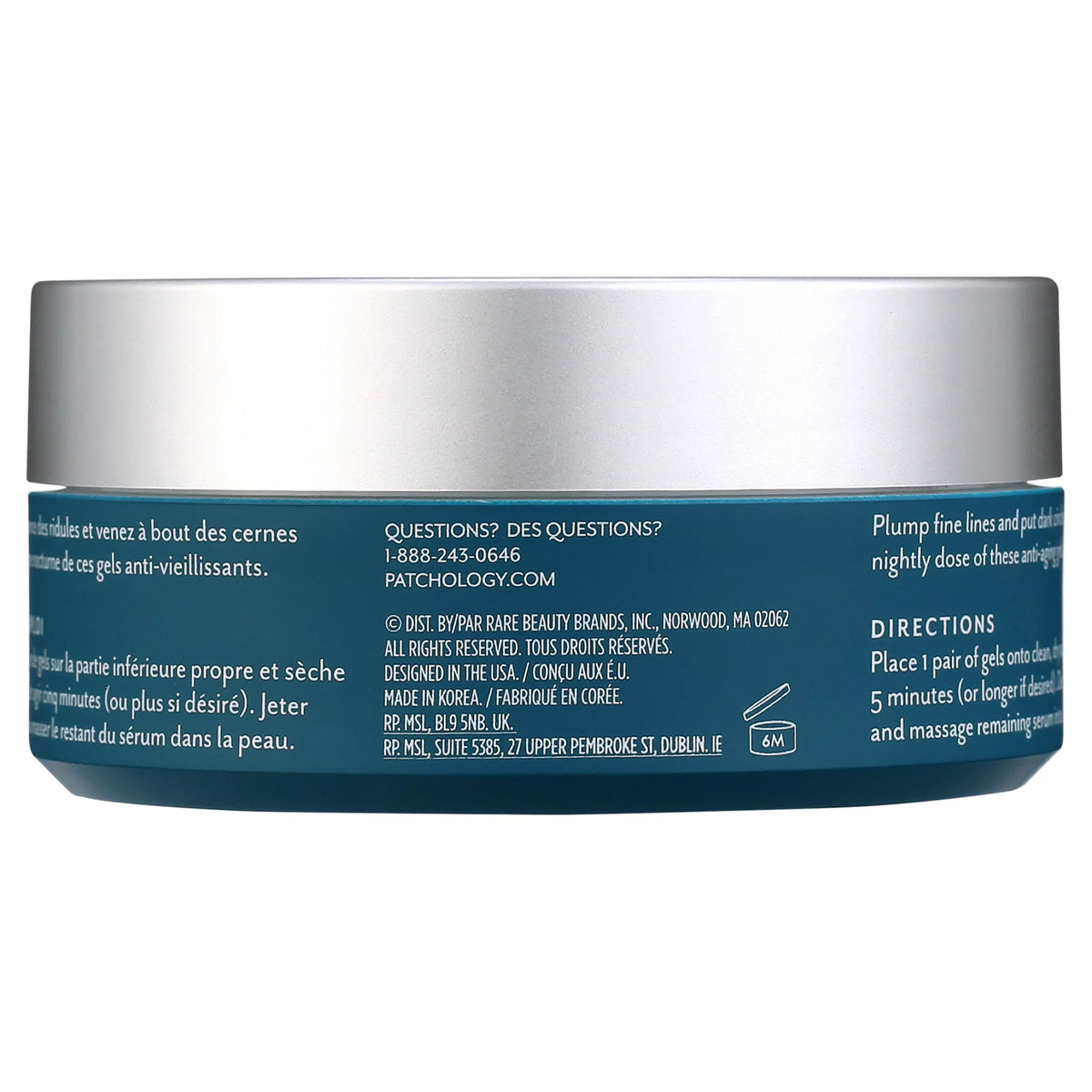 Masks, 30 Night Eye Patchology Gels FlashPatch Under Restoring Eye Count