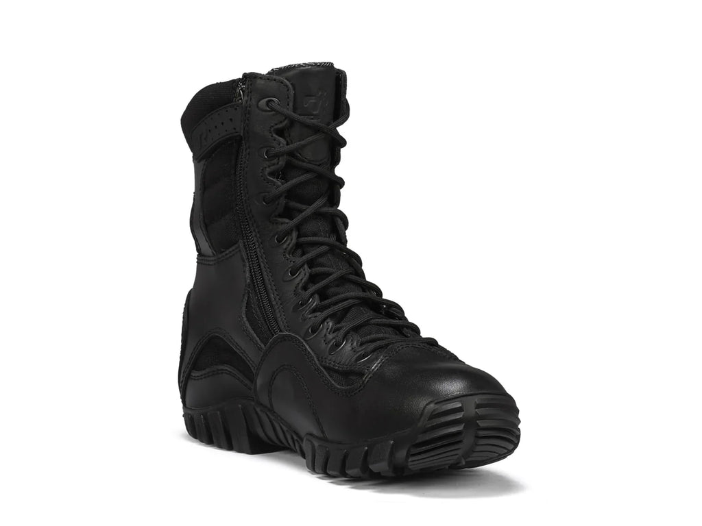 Black, - 16, Side-Zip Mens, Boot Lightweight Regu Waterproof Belleville
