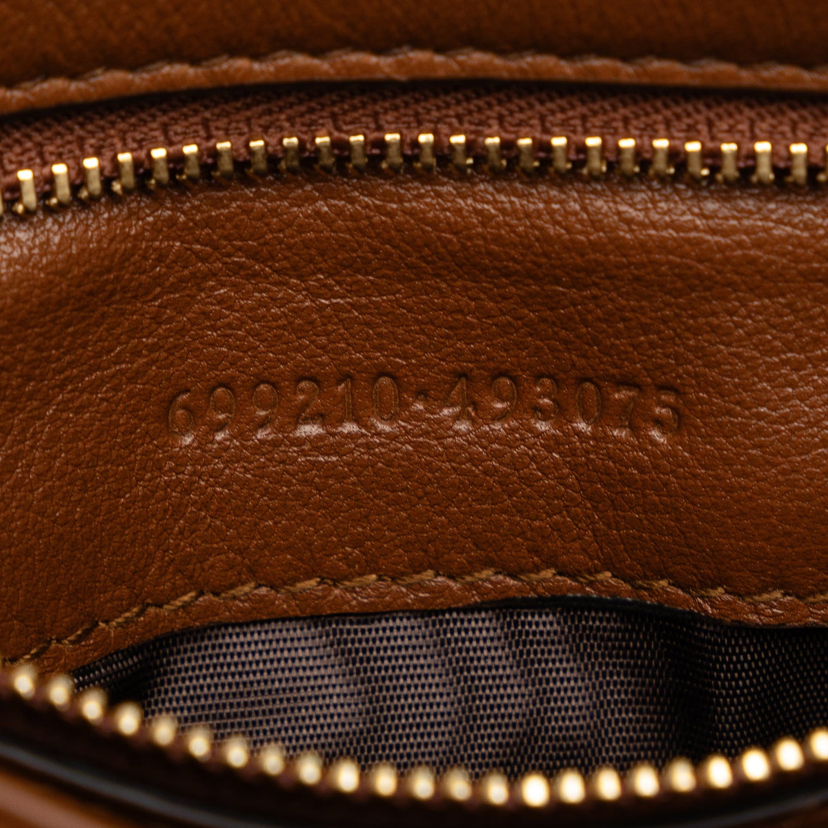 Leather Crossbody Pre-Owned Bag Authenticated Brown Blondie Medium (Good) Calf Unisex Bag