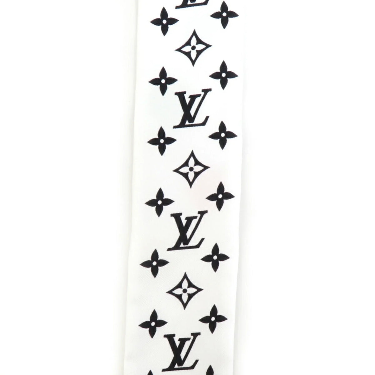 White BB YK Scarf LV Multicolor Women's Bandeau Painted x Dot Pre-Owned Muffler (Good) M78284 Silk