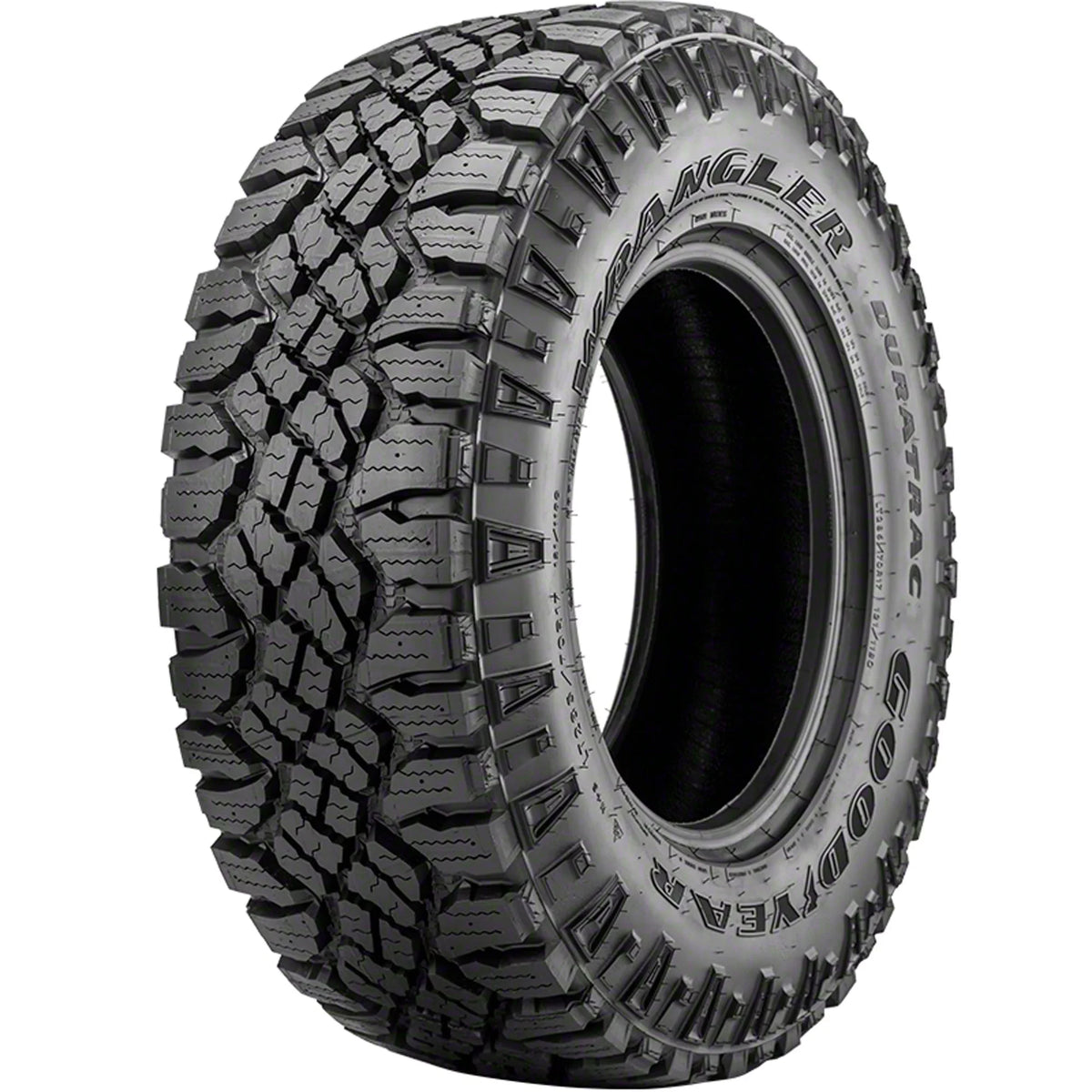 Rugged Goodyear Studdable Wrangler E Light LT325/60R20 Tire DuraTrac 126/123Q Terrain Truck