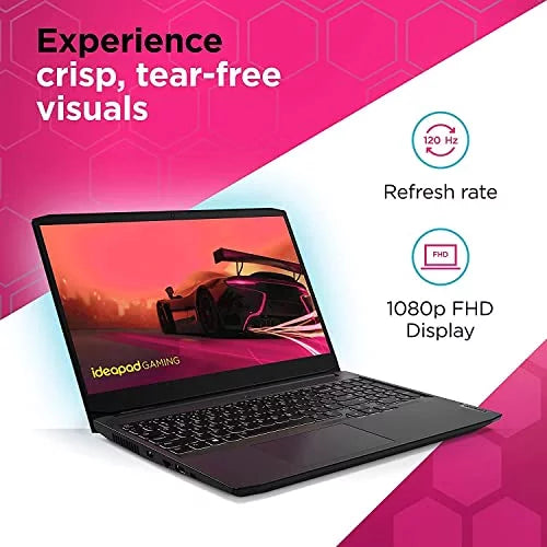 Bluetooth, RAM 1TB Lenovo Gaming Backlit SSD, 5-5600H, AMD Ti Windows WiFi, 32GB 3 Webcam, Laptop, 15.6" RTX FHD Shadow Ryzen 11, GDDR6, 4GB 120Hz Black Gaming IdeaPad Keyboard, 3050