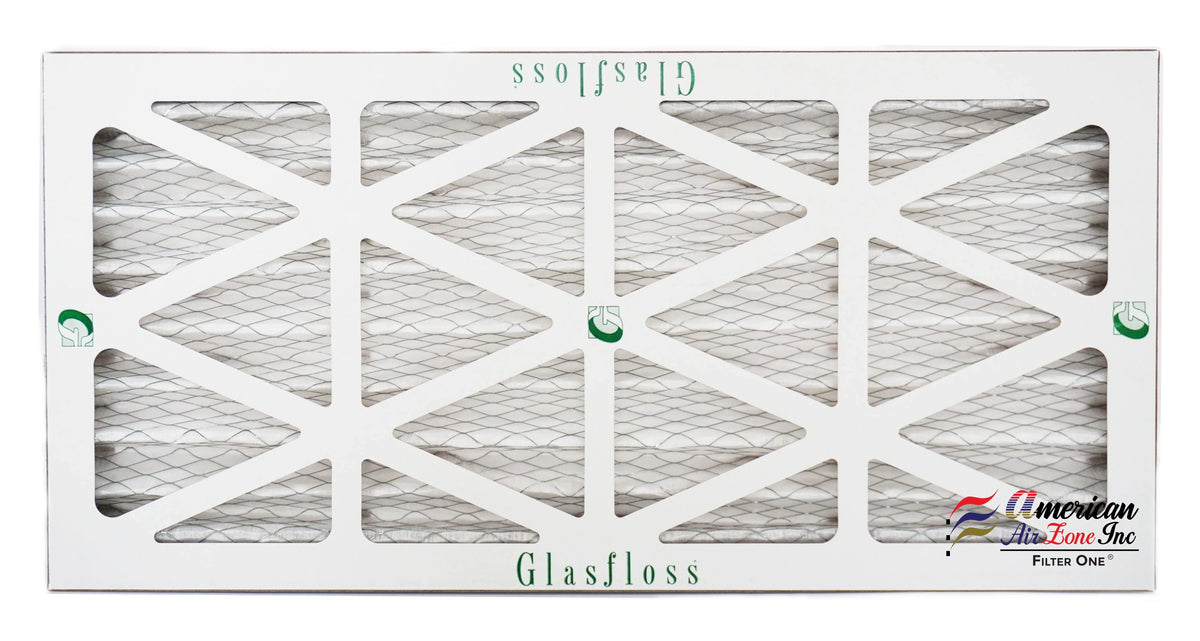 Glasfloss 4) Filter - 10 Made MERV - In of Filter Pleated Air USA. Furnace 12x25x2 The 2" Home Office - (Pack Air or HVAC AC or - - Filter - Air