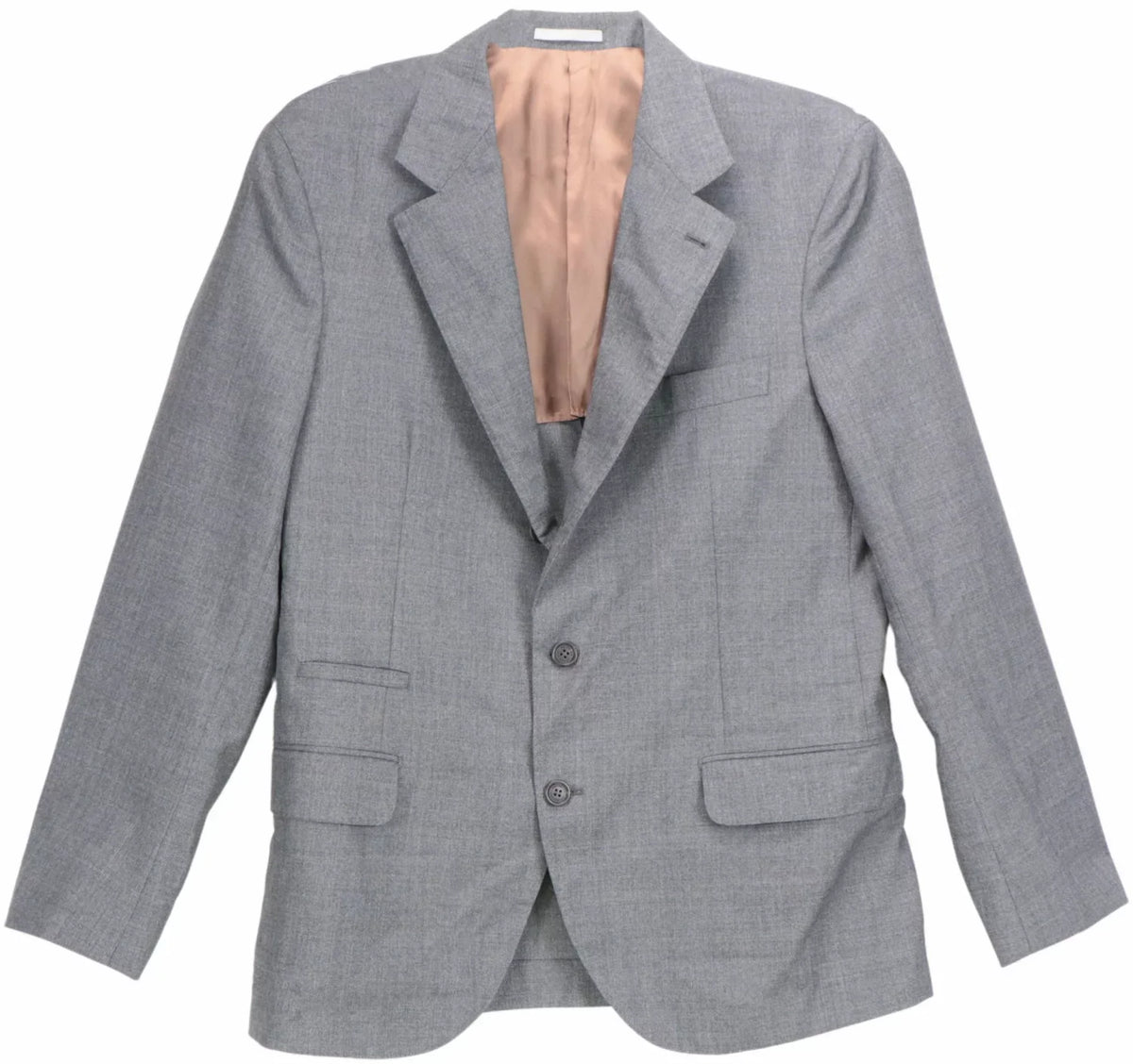 Men's Suit 40 - Brunello 50 Grey Cucinelli / Wool EU Woven US