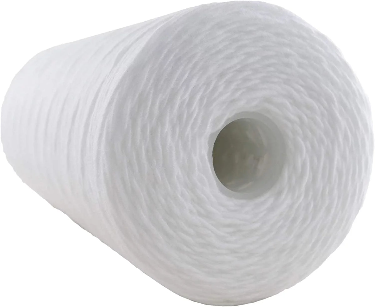 Filter 8) Polypropylene SP-WP25-BB WP25BB97P 355216-43 CW25-BBS 10x4.5 liquid Micron Cartridge (Case SpiroPure 25 String-Wound of