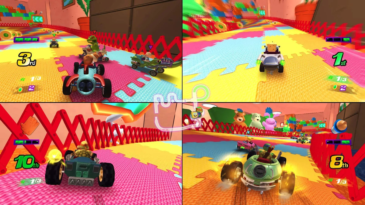 Racers: Switch Ultimate Nickelodeon Nintendo Racing Experience Kart for