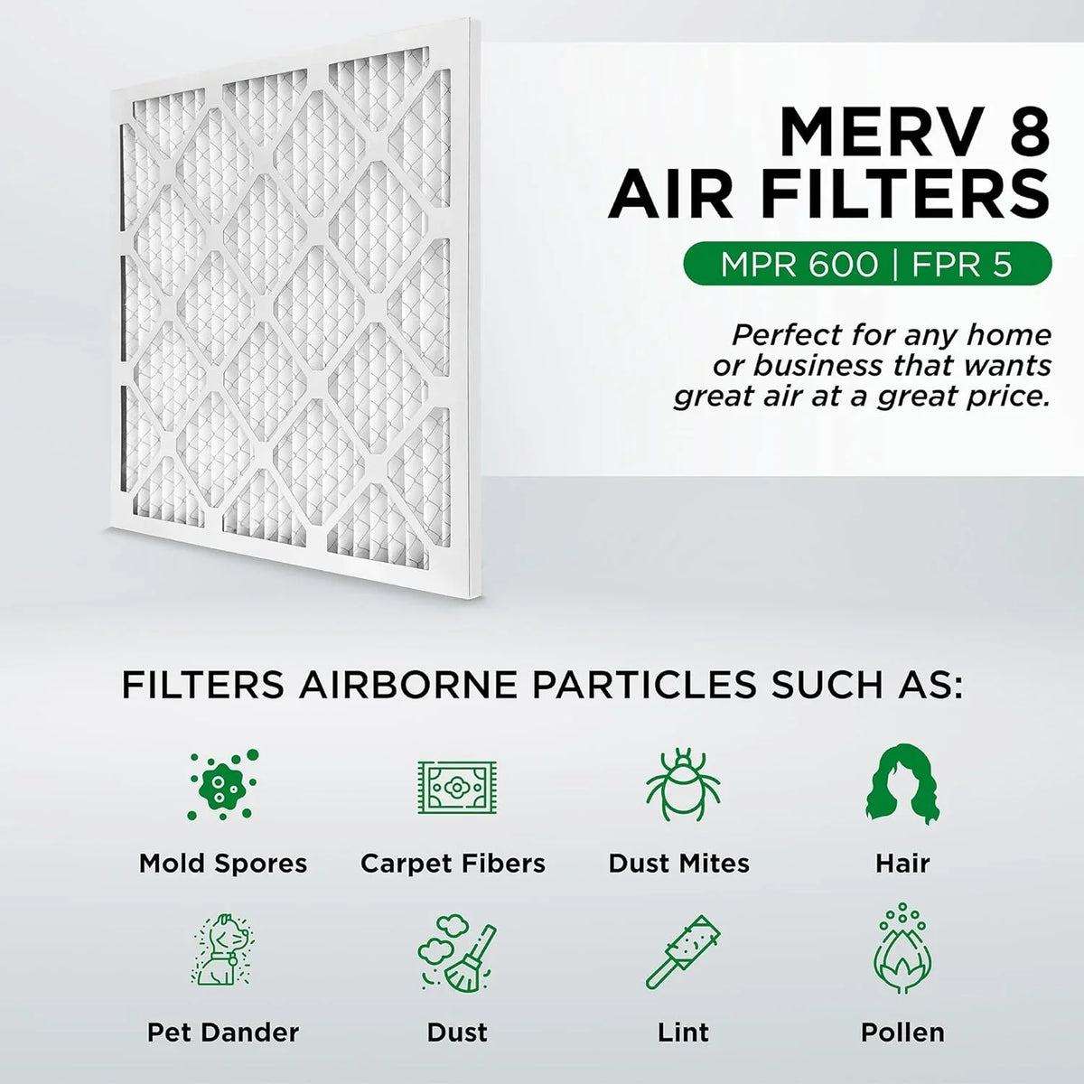 Pleated dimension: Furne 12. Of Filters. Case HV 8 3/4 Air 13-3/4 X 14X14x1 X MERV 13-3/4