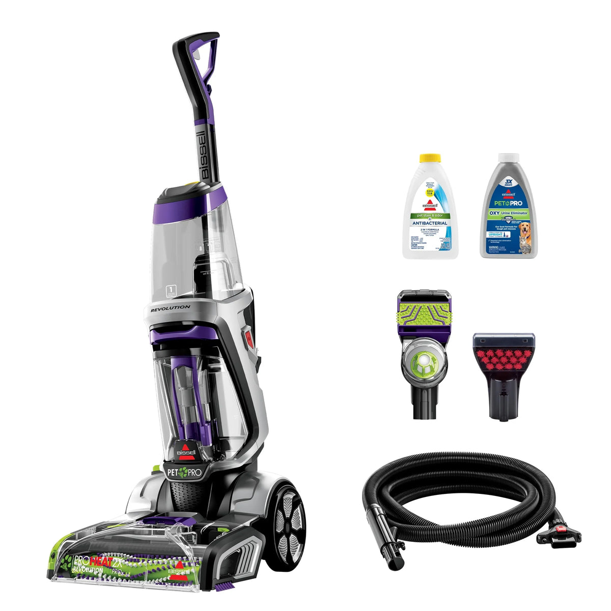 BISSELL Deep Cleaner Pet Upright 2X Pro Revolution ProHeat Plus 3588F
