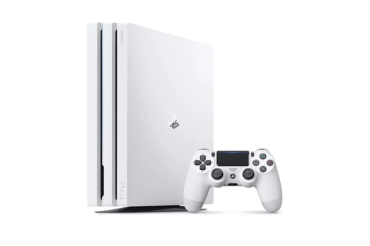 Microphone Gaming White Earbuds With Console AXTION With Bundle Pro 1TB 2 PlayStation 4 G11-A BOLT + Controller Pre-Owned