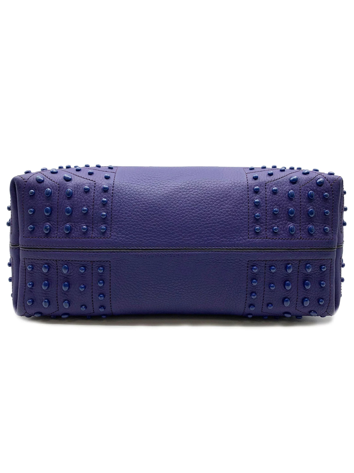 Wave New Satchel Tote Soft Gommini Tod's XBWAMRFT301MACL-411 Violet