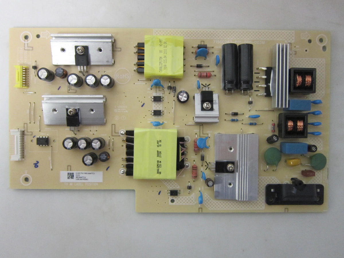 PLTVLY481XAATCU Power Vizio (715GC283-P01-000-003M) V505-J01 Board