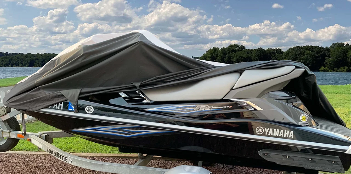 Jet SUPER Wave Yamaha Runner FZ HEAVY-DUTY for Ski Cover Compatible R 2009-2016 PWC fzr