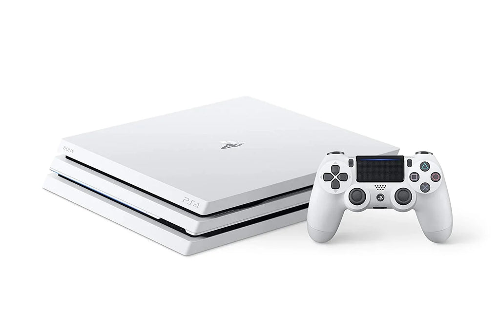 Set with Gaming Bundle White BOLT 4 Head Console Pro Like New Only AXTION 1TB Gaming PlayStation