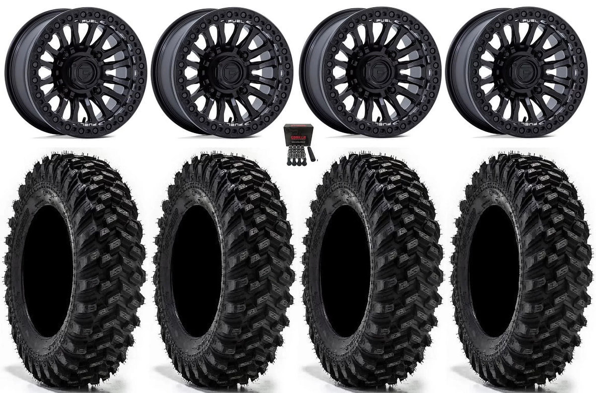 Tires XT Bk Rincon Fuel Sportsman Bdlk RZR Warrior Ranger Wheels 15" 32"