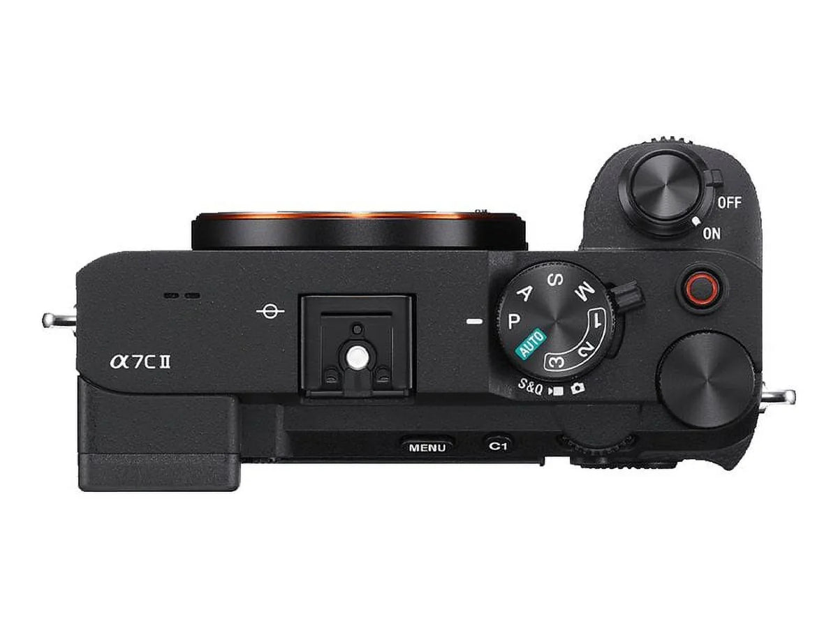 only a7C - MP - ILCE-7CM2 fps 60 II Digital Full - body - Wi-Fi, 4K - - Bluetooth 33.0 - / camera black Frame mirrorless -