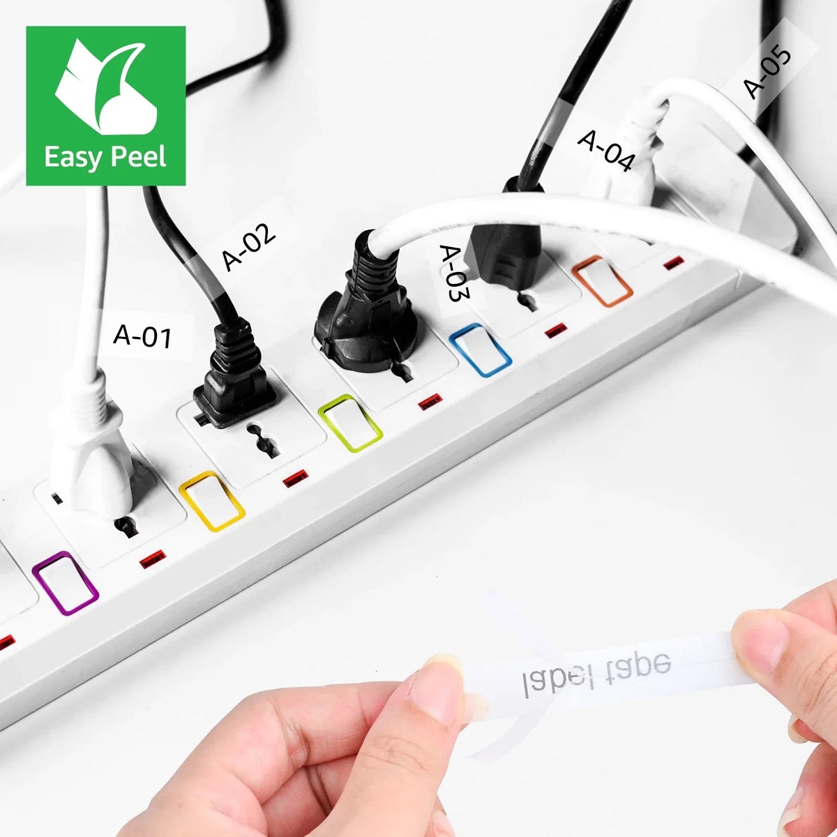 TZe-131 Compatible 12mm ID Label on 8m Black TZ-FX131 Cable for Wire Tape Clear TZ-131 P-touch TZe-FX131 x 4PK GREENCYCLE Brother TZe Flexible TZ