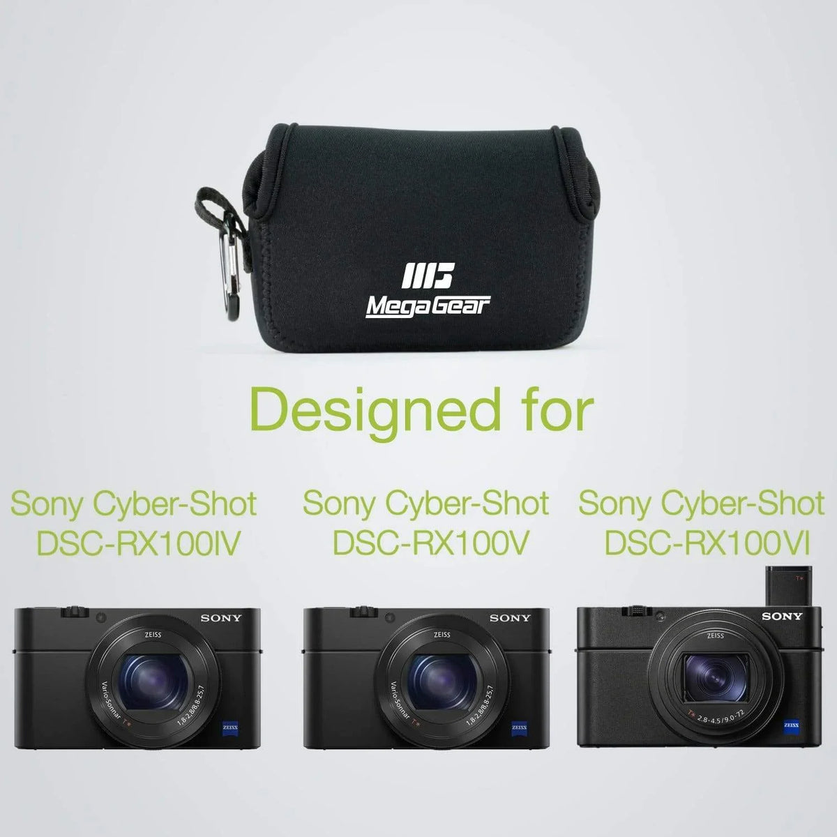 DSC-RX100 V, DSC-RX100 MegaGear Neoprene VII, Cyber-shot Camera II IV, VI, III, Case DSC-RX100 DSC-RX100 DSC-RX100 DSC-RX100