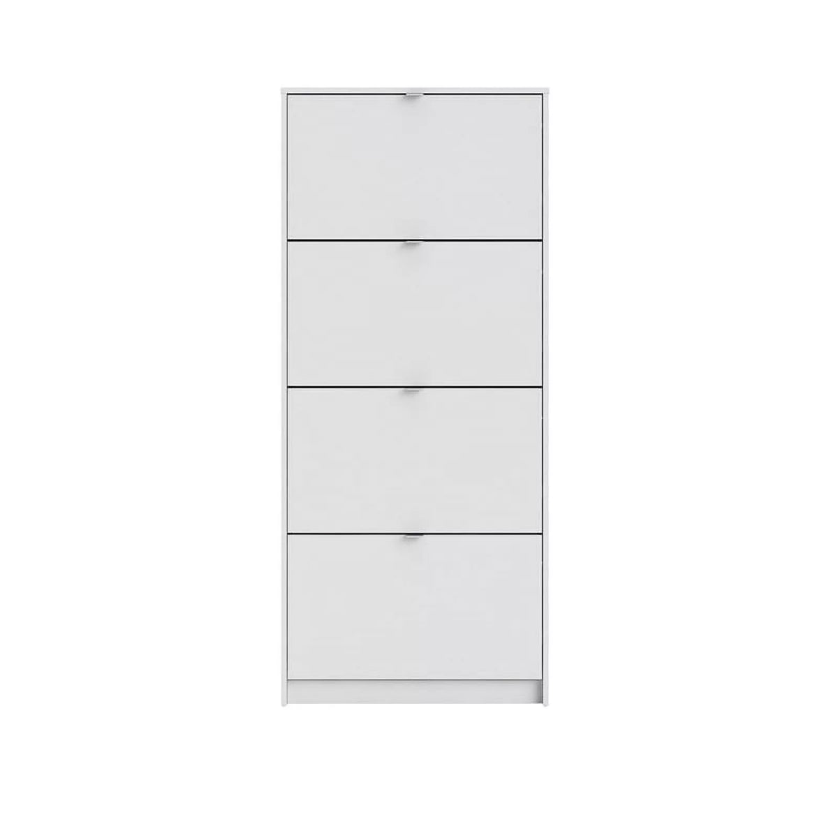 White Drawer in Contemporary Shoe Cabinet 4 Allora