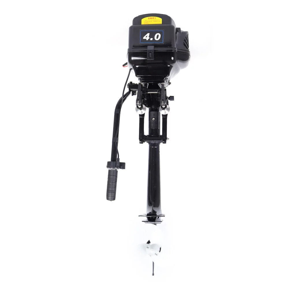 Engine 1000W Outboard Electric HP Boat Motor 4 Trolley Brushless Miumaeov Motor