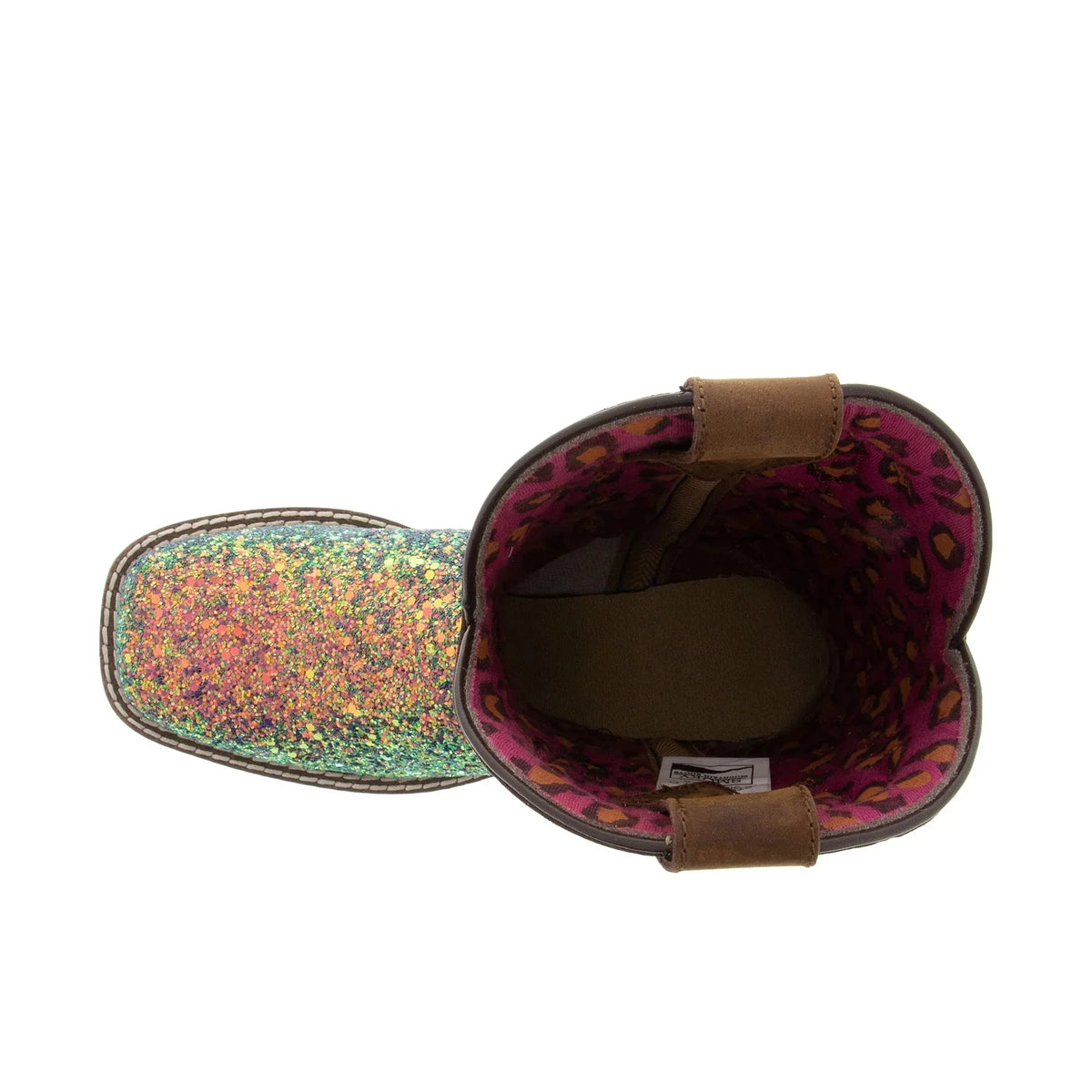 Square Western Broad Boot US Pink Girls' Mountain D(M) Ariel Smoky Toe 2