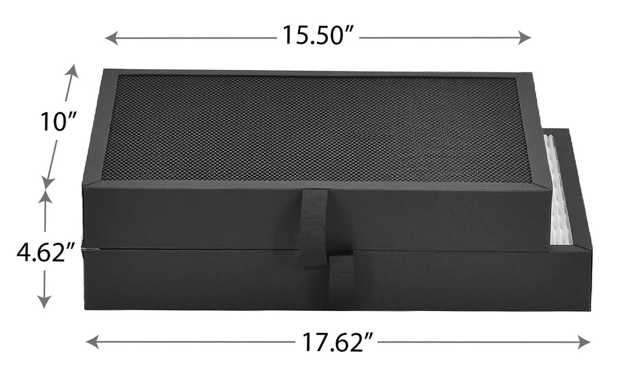 Air Foldable Smoke, SmartFilter 2 | Chemical Blueair with 3-in-1 7410i HEPA F7400 Remove Smell Replacement Activated | Compatible 7470i, Pack Protect 7400 | Nispira Dust, Carbon Protect Purifier