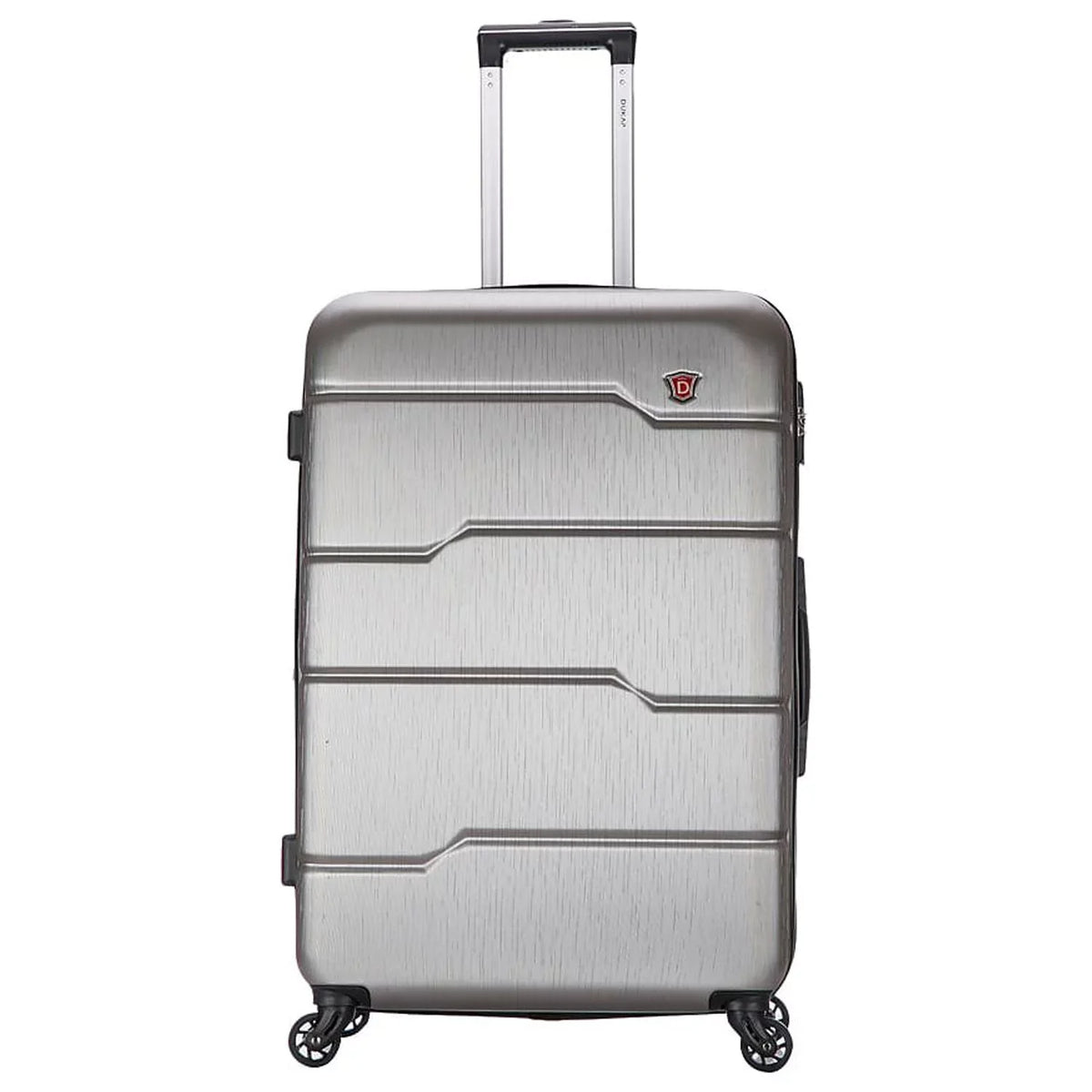 Spinner 4-Wheel (DKROD00L-COA) Large Plastic RODEZ DUKAP Luggage Silver