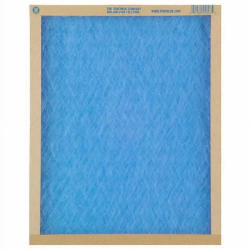 Disposable Blue MERV x 2 Panel 1" - x Quantity 125251 25" Flat Air Filter Furnace Fiberglass 25" of True 12 Spun