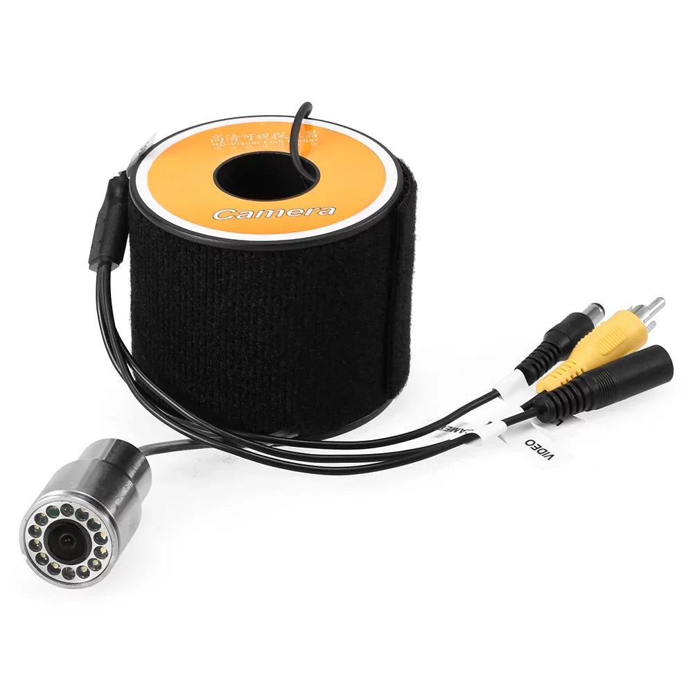 with Fishing Tomshoo Cable Shape Waterproof 12 1200TVL Accessories Boat 15m30m50m Night Underwater Vision LEDs Fish Ice Fishing
