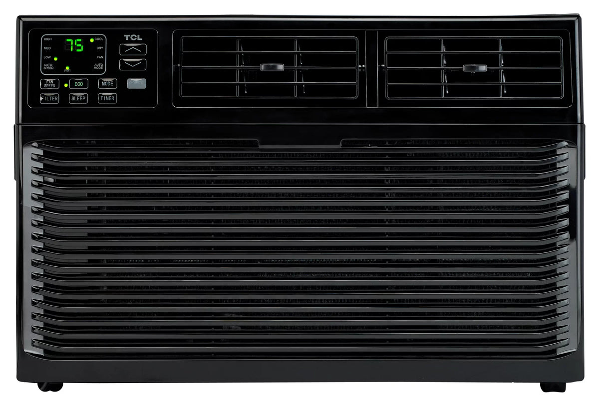 TCL Conditioner Wi-Fi, BTU Home Air Window Black, 115-Volt W10W91-B Remote, 10,000 with Smart