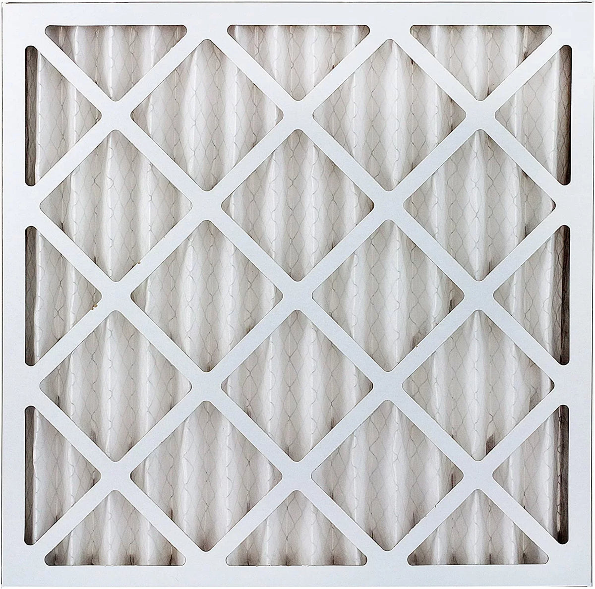 Air 13 MERV AC HVAC Furnace Pleated (12-Pack) 25x25x4 Filters Filterbuy