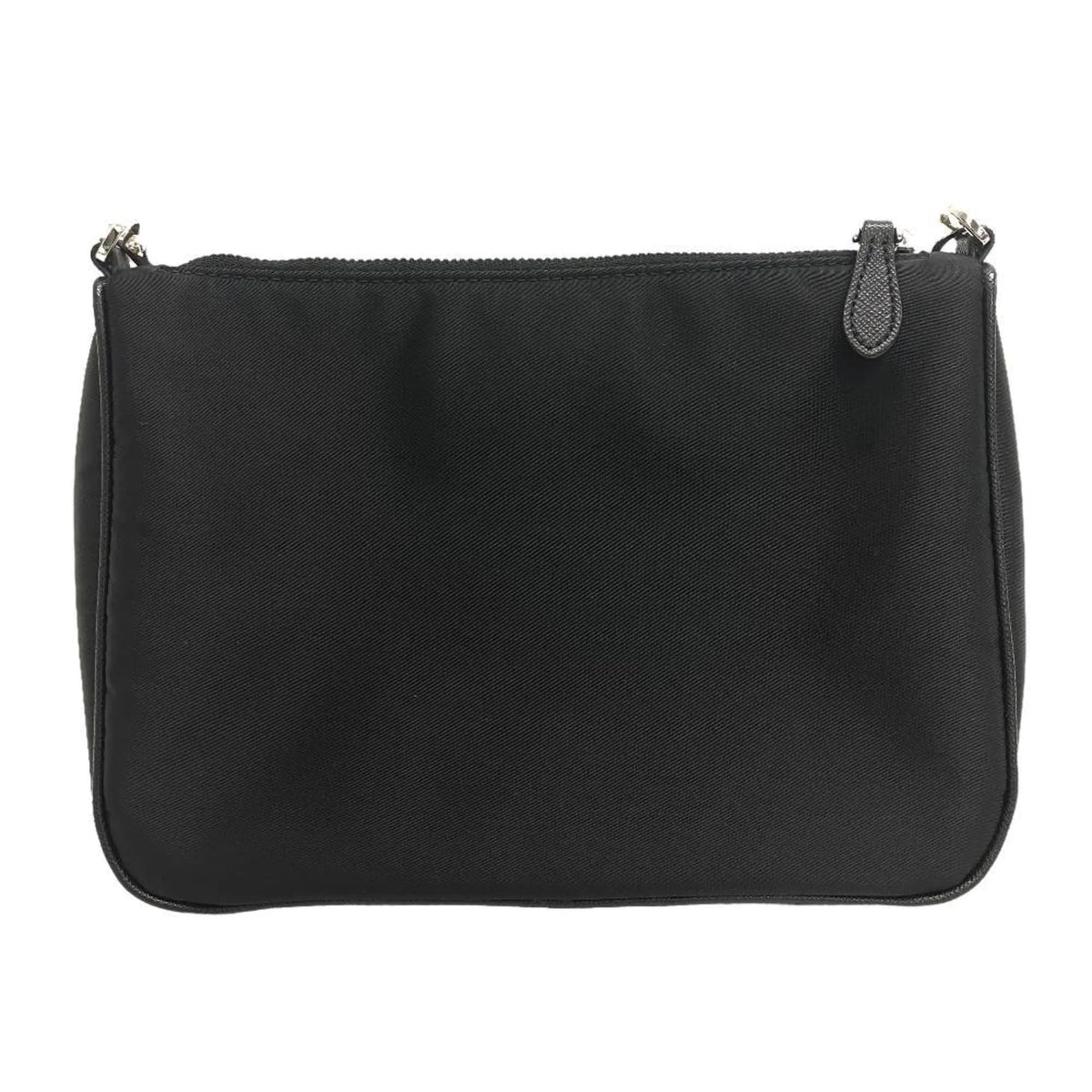 Shoulder (Good) Bag Tessuto Plate Black 1BH168 Women's PRADA Triangle Z0006302 Pre-Owned