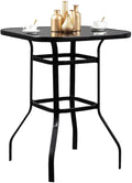 Finish Metal Solid Aesthetically Table Multi Glass Purpose Designed With Bar Marlowe