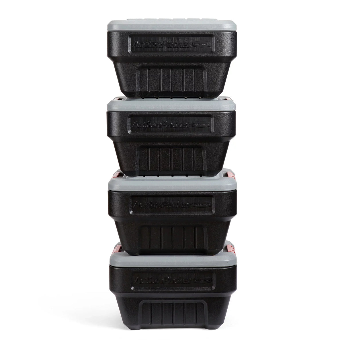 Plastic Container Storage Pack) (4 8 Box Gallon Latch Lockable Rubbermaid